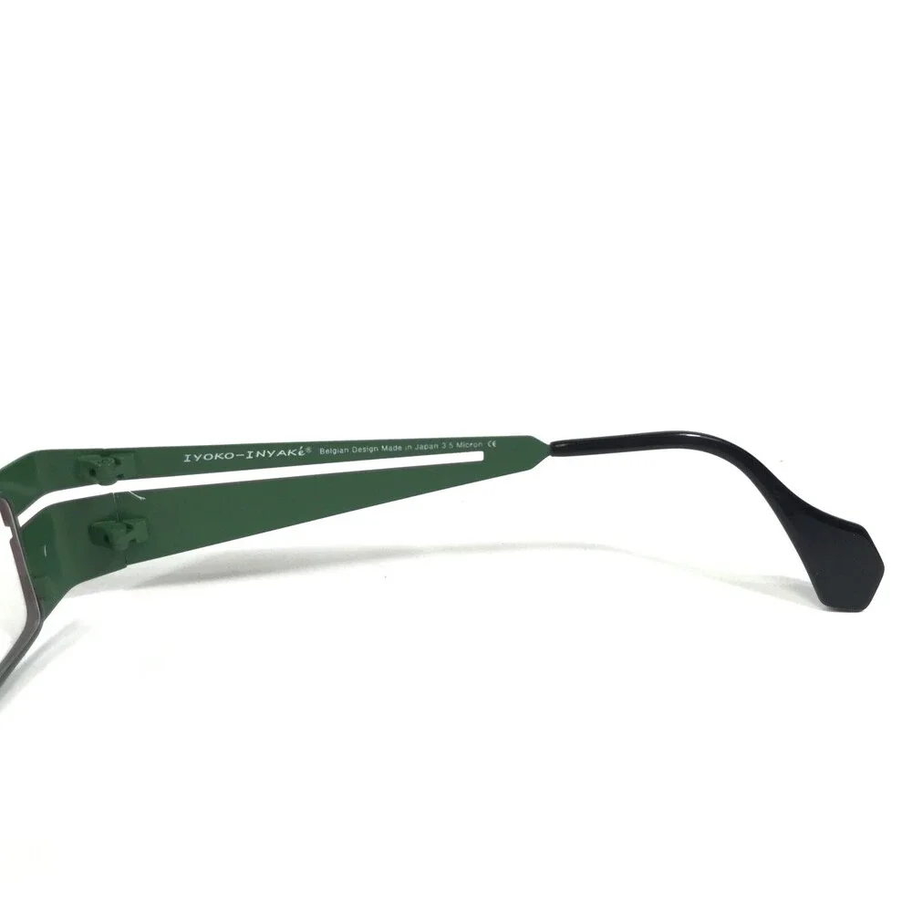 Iyoko-Inyake Eyeglasses Frames IY572 Col.162 Green Burgundy Red 50-19-140
